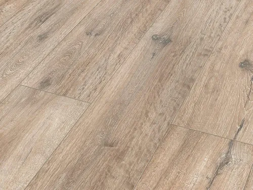 BASICfloor Laminat Laminat Eiche braun grau Landhausdiele