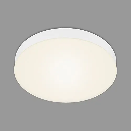 BRILONER - LED Deckenlampe rahmenlos, warmweiße Lichtfarbe, 21 Watt, 2000 Lumen, LED Lampe, Deckenleuchte, Wohnzimmerlampe, Schlafzimmerlampe, Küchenlampe, Deckenbeleuchtung, 28,7x3,6 cm, Weiß