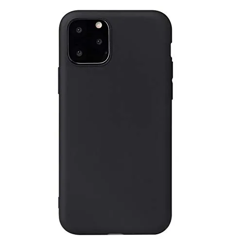 Produktbild Lobwerk Cover für Apple iPhone 11 Pro Max 6.5 Zoll Slim Schutzhülle Bumper Outdoor Handyhülle aus TPU Stoßfest Extra Schutz Leicht Schwarz