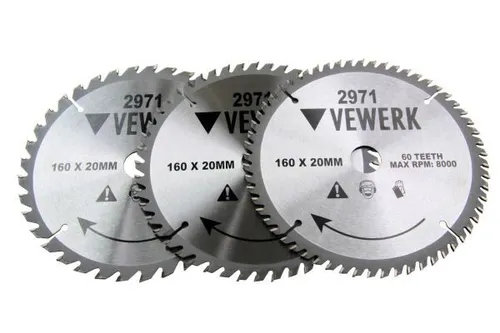 Kreissägeblatt 160x20 mm HM Hartmetall
