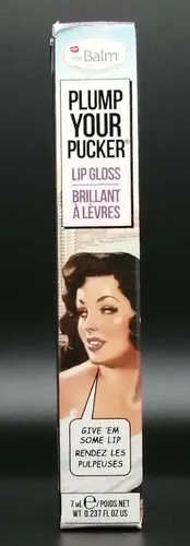 theBalm: PLUMP YOUR PUCKER - Lip Gloss Flüssiger Lippenstift ENHANCE 7 ml