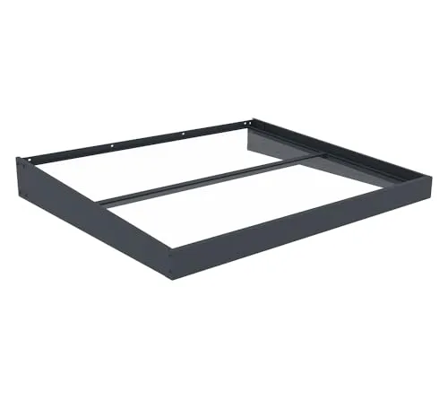 Westmann Metall Vordach Carrie C | Pulverbeschichteter Stahl & Aluminium | Kristallklare Polycarbonat-Paneele Anthrazit | Wetterfest & pflegeleicht Einfache Montage mit Verankerungskit 100x120x16cm