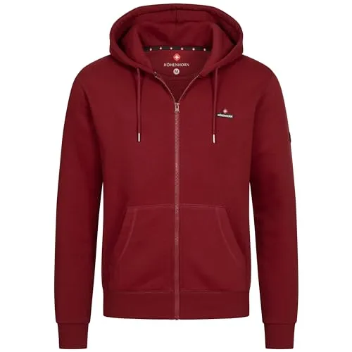 Höhenhorn Katan Herren Hoodie Pullover Rot Gr. XL - Kapuzenpullover für Herren, aus atmungsaktiver Baumwolle für optimalen Komfort und vielseitig einsetzbar - ideal für Freizeit, Sport und jeden Tag.