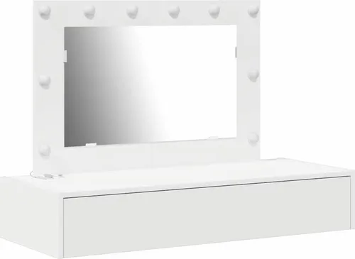 vidaXL Schminktisch mit Schubladen Weiß 100 x 40 x 70 cm von vidaXL