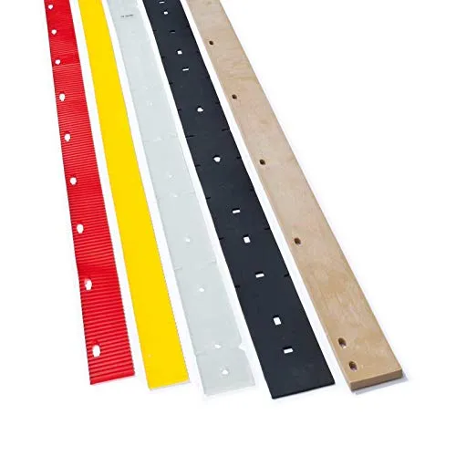 Sauglippensatz mit Plastikleiste für Nilfisk-Alto Attix 44 Gummilippe Abziehergummi Ersatzgummi