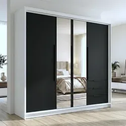 Kleiderschränke Schwarz von A&J MöbelLand