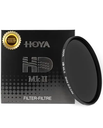 HOYA HD MkII Neutral Density Filter IRND8 (0.9) ø52 mm - Kamera-Filter mit exklusiver Accu-ND Beschichtung für perfekte Farbwiedergabe ohne Farbstich, wasser- und ölabweisend für einfache Reinigung und schlanker Ring zur Reduzierung von Vignettierung.
