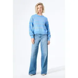 Garcia Pullover in Hellblau - S