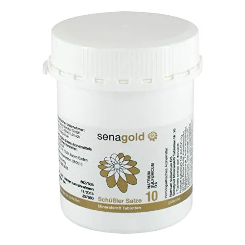 Senagold Schüssler Salze Nr. 10 von Senagold