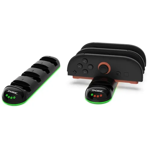 Nintendo Switch 2 Controller 4-in-1 Ladestation mit LED Schwarz - Praktische 4-in-1 Ladestation für Nintendo Switch 2 Controller. Mit LED-Anzeige und kompakt im Design, ideal für schnelles und sicheres Laden.