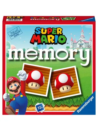 Super Mario Memory - Klassisches Bildersuchspiel, fördert Gedächtnis und Konzentration für die ganze Familie