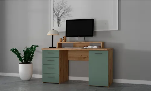 FORTE Schreibtisch NET160 in beige von Forte