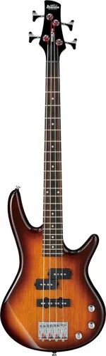 Ibanez GSRM20-BS B-Stock E-Bass - B-Stock Ibanez GSRM20-BS E-Bass, ideal für Einsteiger, mit hochwertigem Purpleheart-Griffbrett und chromfarbener Hardware für exzellente Spielbarkeit.