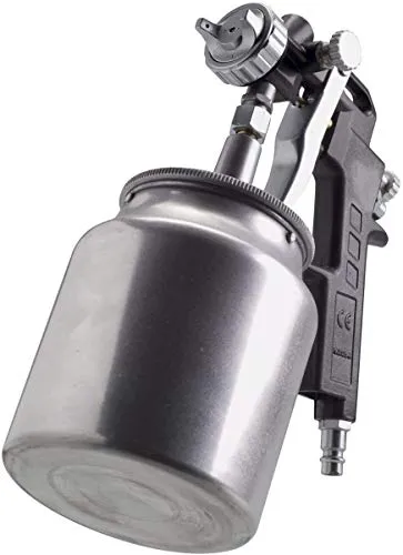 FERM Pneumatische Farbspritzpistole mit 750 cc Oberbecher von Ferm