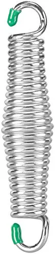 Semptec Urban Survival Technology Feder: Schwingfeder für Hängesessel & -matten, aus Stahl, bis 120 kg (Hängesessel Feder, Spiralfedern, Karabiner)