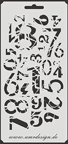 Scrapbooking Schablone S-162 20cm X 10cm