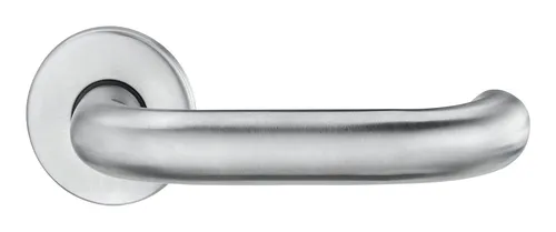 Edi Zimmertür-Drücker-Halbgarnitur, 1103/5200, VK8, silberfarbig - 1103520001