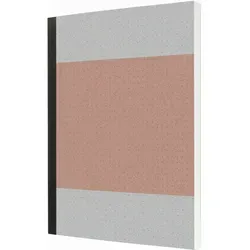 Sigel Notizbuch Recycling A5 200 Seiten Softcover Dot-Lineatur 80g koralle