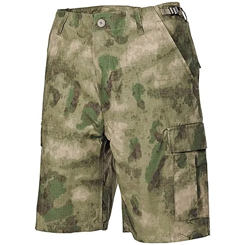 MFH Herren US BDU Bermuda Shorts Ripstop HDT Camo FG Größe XL