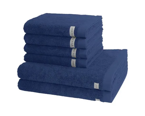 ROSS Handtuch Set Sinfonie, Walkfrottee - 6-teiliges Spar-Set - Bringen Sie Farbe in Ihr Badezimmer mit der modernen Frottierserie Sinfonie. Hochwertige Baumwolle sorgt für einen flauschigen Griff und hohe Saugfähigkeit. Set beinhaltet 4 Handtücher (50x100 cm) und 2 Duschtücher (70x140 cm).