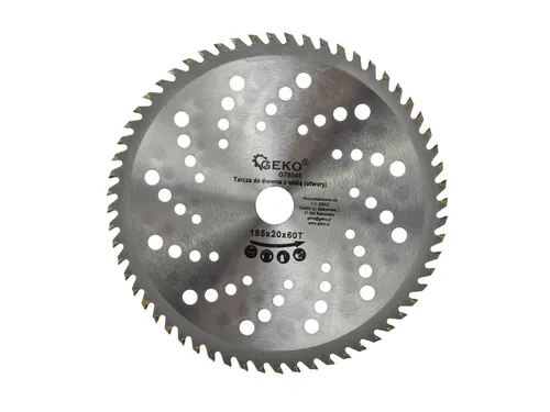 HM Holzkreissägeblatt Kreissägeblatt Sägeblatt für Holz 185mm x20mm 60Zähne 60Z