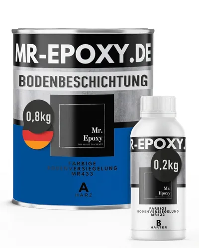 Mr. Epoxy Bodenversiegelung Epoxid-Bodenbeschichtung