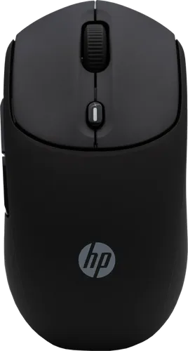 HP 400 Leise Wireless-Maus - Beidhändig, 6000 DPI, Schwarz - Mäuse - Die HP 400 Leise Wireless-Maus bietet eine Akkulaufzeit von 24 Monaten und ist ideal für Rechts- und Linkshänder, perfekt für konzentriertes Arbeiten ohne Ablenkung.