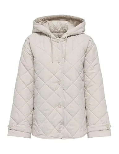 ONLY Onljuliet Quilted Hood Jacket Otw