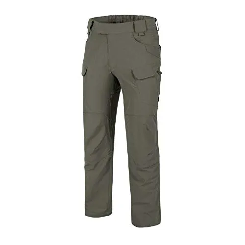 Helikon-Tex OTP Hose - Outdoor Tactical Pants in Taiga Green - Hochwertige Outdoor-Hose mit elastischem Bund und verstärkten Taschen. Ideal für Outdoor-Aktivitäten und den professionellen Einsatz. Atmungsaktiv und komfortabel, bietet sie eine individuelle Passform.