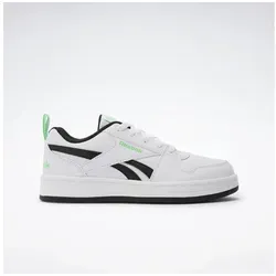 Reebok Royal Prime 2.0 Sneaker - Sportlich in Weiß, Größe 31 EU - Sneaker in FTWRWHITE/BLACK/SOLARLIME, ideal für aktive Kids mit rutschfester Gummisohle für sicheren Halt.