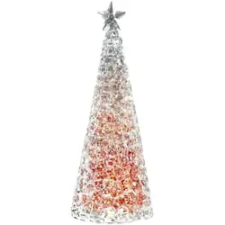 Sompex »Glamor« Tischleuchte Weihnachtsbaum rot 33 cm