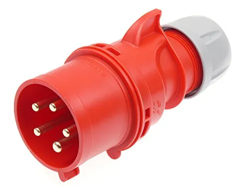 CEE Stecker 16A; 5-polig 6h 400 V Starkstrom Stecker Industriequalittät