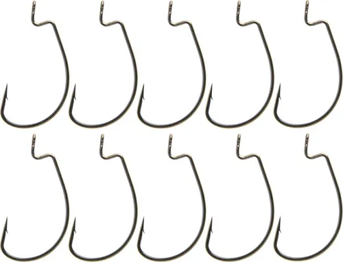 Fox Rage Offset Armapoint Haken - 10 Offsethaken, Größe:4/0