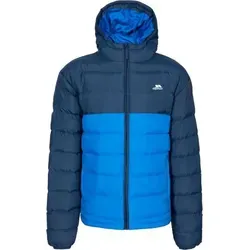 Oskar Herren-Jacke - Dunkelblau - XS - Stylische gepolsterte Steppjacke mit Kapuze, wind- und wasserabweisend. Ideal für kalte Tage, ausgestattet mit zwei Taschen und elastischen Bündchen für optimalen Komfort.