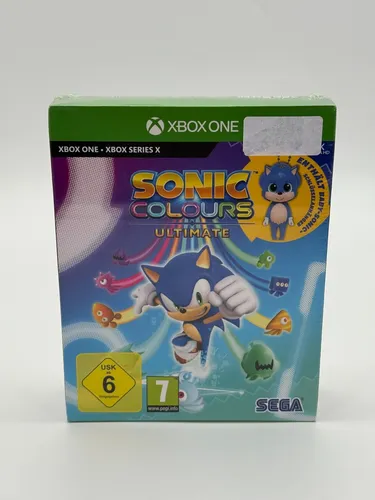 Sonic Colours: Ultimate Launch Edition für Xbox One und Xbox Series X - Spiele für Xbox One - Erlebe Sonics Blitzgeschwindigkeit, entdecke faszinierende Umgebungen und freu dich auf einen exklusiven Baby-Sonic-Schlüsselanhänger in der Launch Edition!