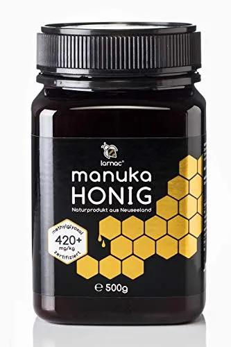 Larnac Manuka Honig 420+ MGO aus Neuseeland, 500g von Larnac