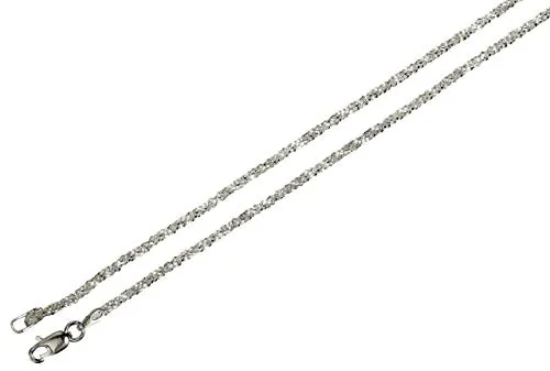 Criss-Cross-Kette aus 925 Sterling Silber von SILBERMOOS von SILBERMOOS