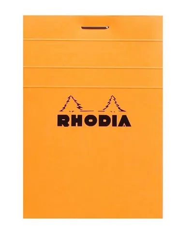 Rhodia Notizheft 10x Gehefter Notizblock No.11 A7 80 Bl kariert 80g Orange 11200C, Rhodia, Blöcke, Hefte und Notizbücher