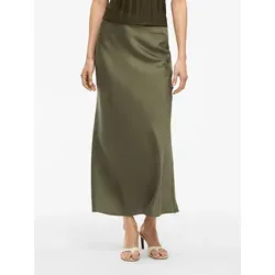 Viellette Hw Midi Skirt - Noos - Eleganter Vila Midirock für Damen, hoher Taillenschnitt für eine feminine Silhouette und vielseitige Styling-Möglichkeiten.