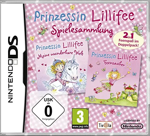 Prinzessin Lillifee Doppelpack (Feenzauber + Meine wunderbare Welt) [Software Pyramide] - [Nintendo DS]