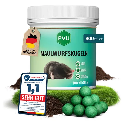 PVU Maulwurfkugeln