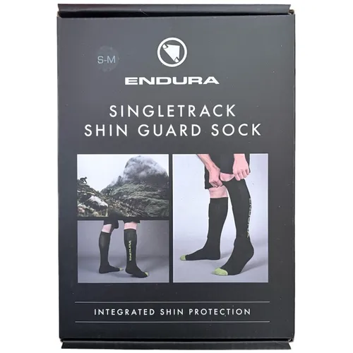 Endura SingleTrack Shin Guard Sock Forest Green S/M EU 37-42 E1202GF/S-M