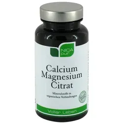 Nicapur Calcium Magnesium Citrat Kapseln