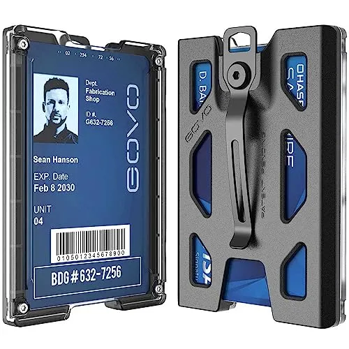 Govo T4 Ausweishalter – Robuster Kartenhalter mit 4 Fächern von GOVO