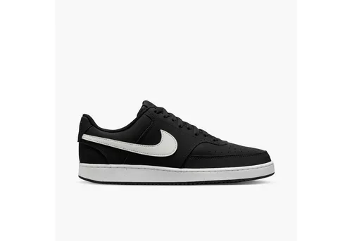Nike Sportswear COURT VISION LO V2 NBK Sneaker – Air Force 1 inspiriert, Schwarz 40 EU - Sportlicher Sneaker in Größe 40, inspiriert vom klassischen Air Force 1. Robustes Obermaterial aus Leder und Synthetik, mit hoher Dämpfung für Komfort und Gummi-Laufsohle für guten Halt.