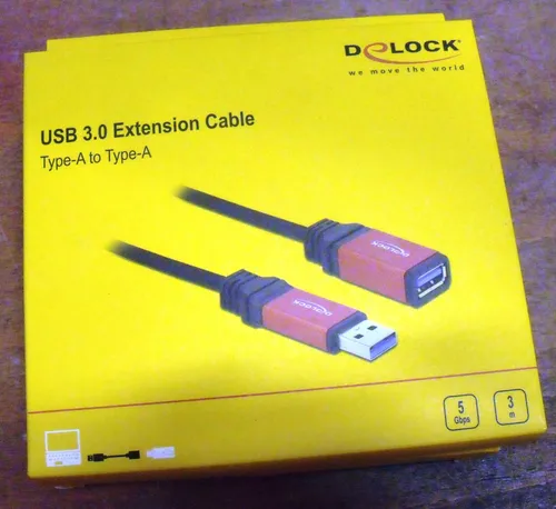 Delock USB-Kabel USB 3.2 Gen1 (USB 3.0 / USB 3.1 Gen1) 3m  (DL 62)