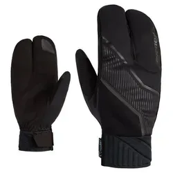 Ziener Multisporthandschuhe UZOMIOS AW Touch LOBSTER schwarz 9 - Multisporthandschuhe für optimale Fingerfertigkeit, ideal für Outdoor-Aktivitäten bei kaltem Wetter.