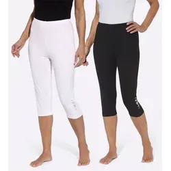 Sieh an! Jogginghose Capri-Leggings (2-tlg)