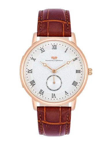 Rhodenwald & Söhne Herren Uhr mit Japan Quarzwerk in braun von Rhodenwald & Söhne