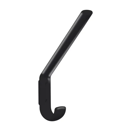 Huthaken HEWI 477.90.070 Breite 22 mm, Höhe 163 mm,Polyamid tiefschwarz glänzend